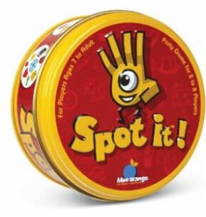 “Spot it” – any age after they start speaking :)