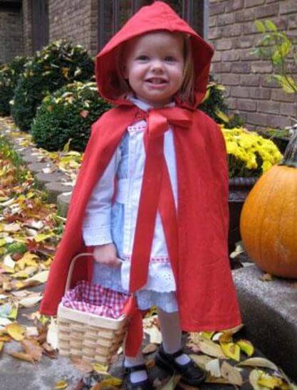 red riding hood halloween costume