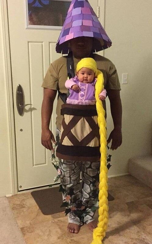 Baby Rapunzel dress up