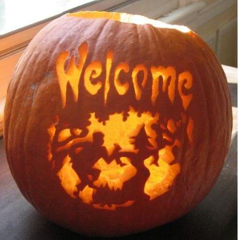 welcome pumpkin