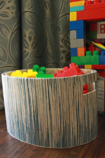 toy storage for building blocks