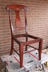 old wooden chair