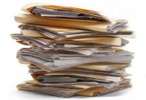 pile of documents