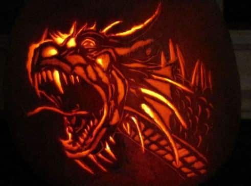 dragon pumpkins