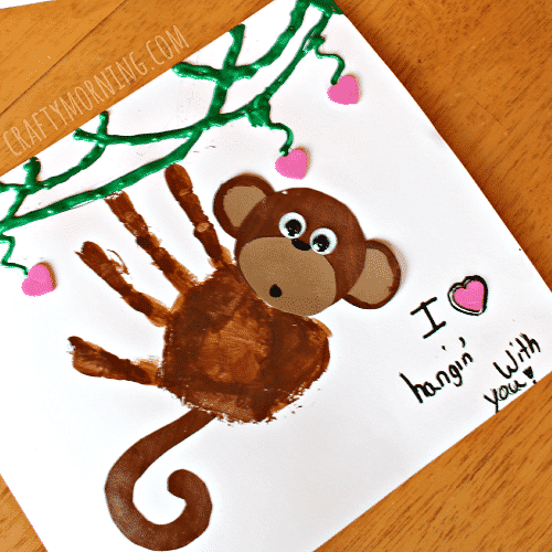 I love hanging' with you valentine's card