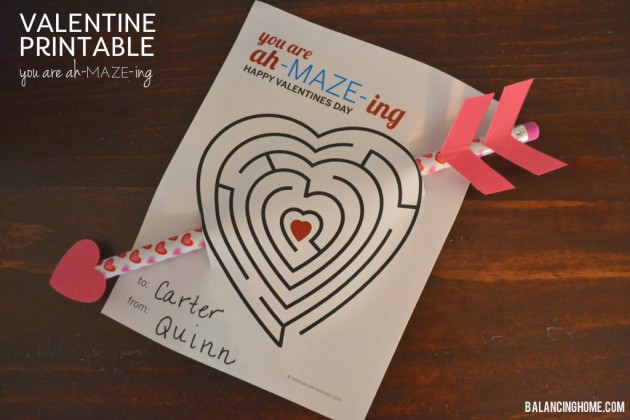 You are ah-mazing. valentine card
