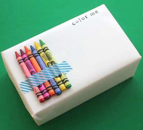color me gift wrap