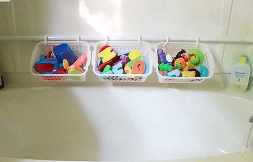 bath toys -  basket organizers