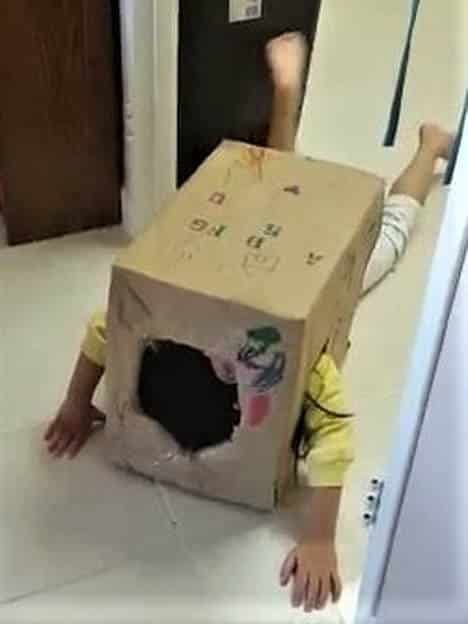 Box Robot costume
