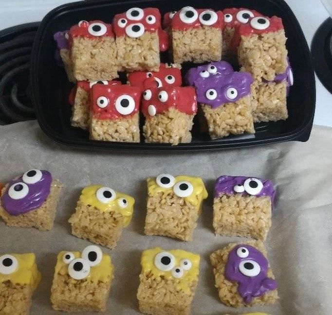 ​Rice Krispies based treats - Krispie Monsters