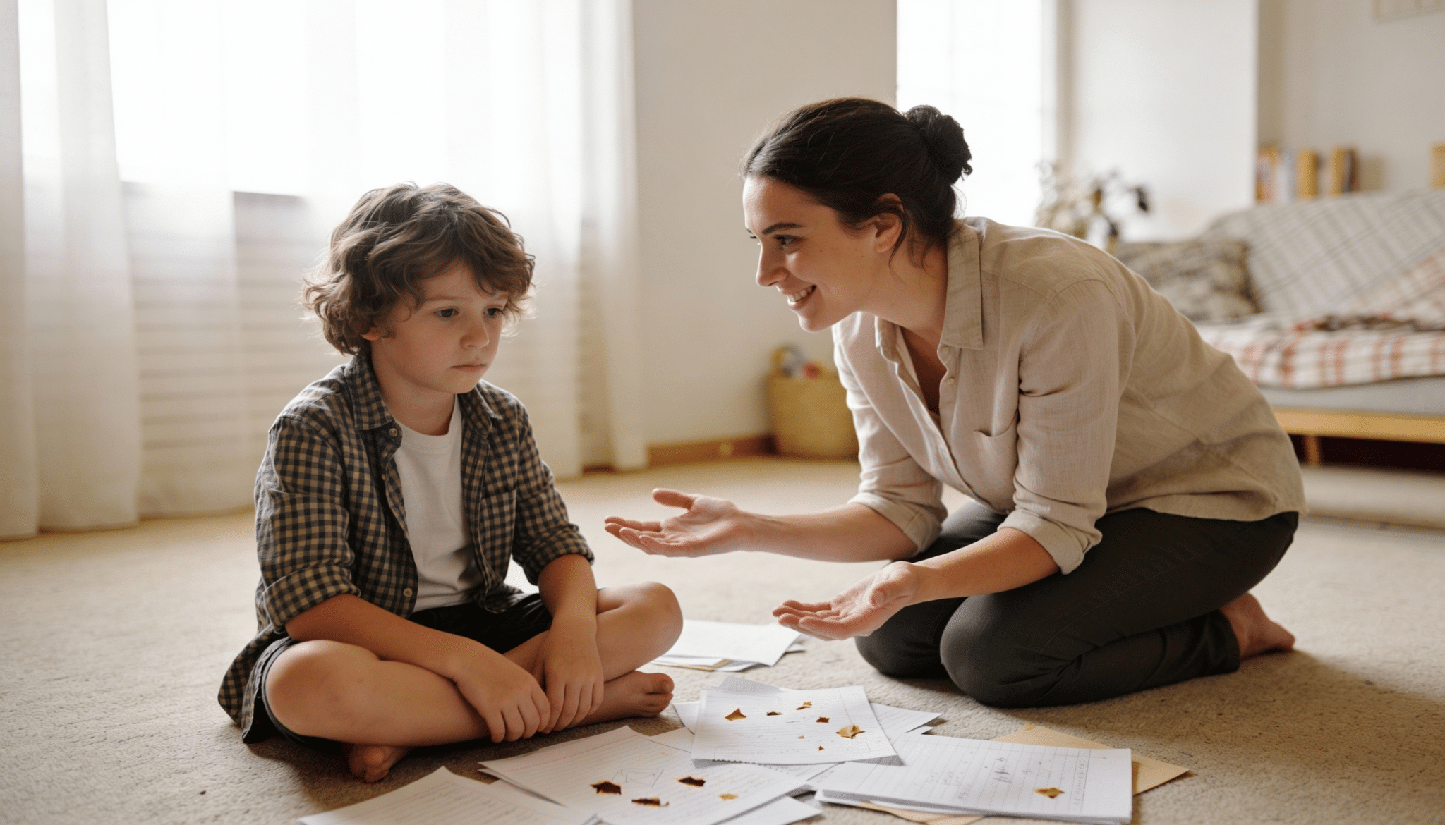 Encouraging Words for Kids After a Mistake or Failure