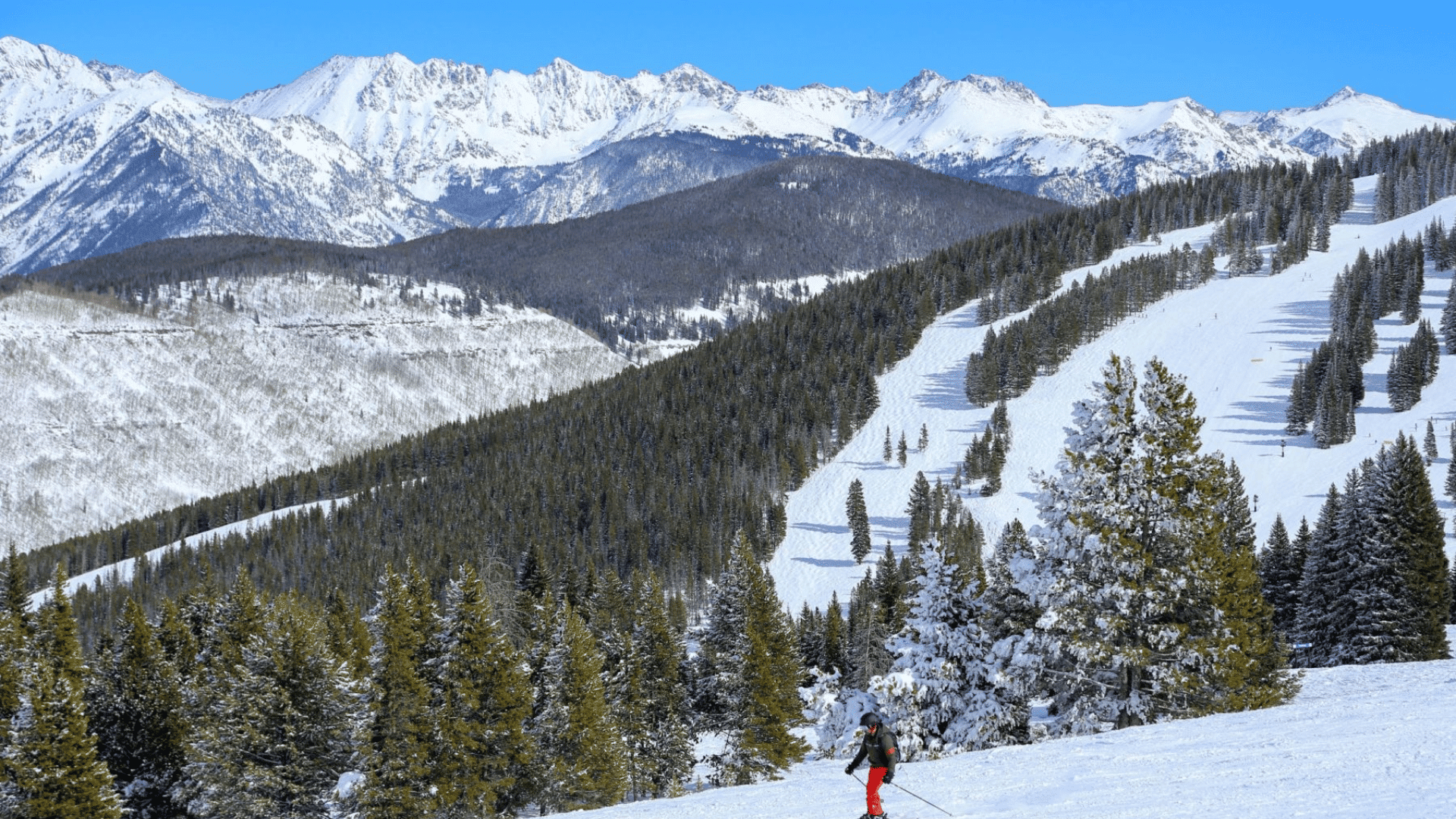 Vail–Colorado (Winter skiing or summer hiking)