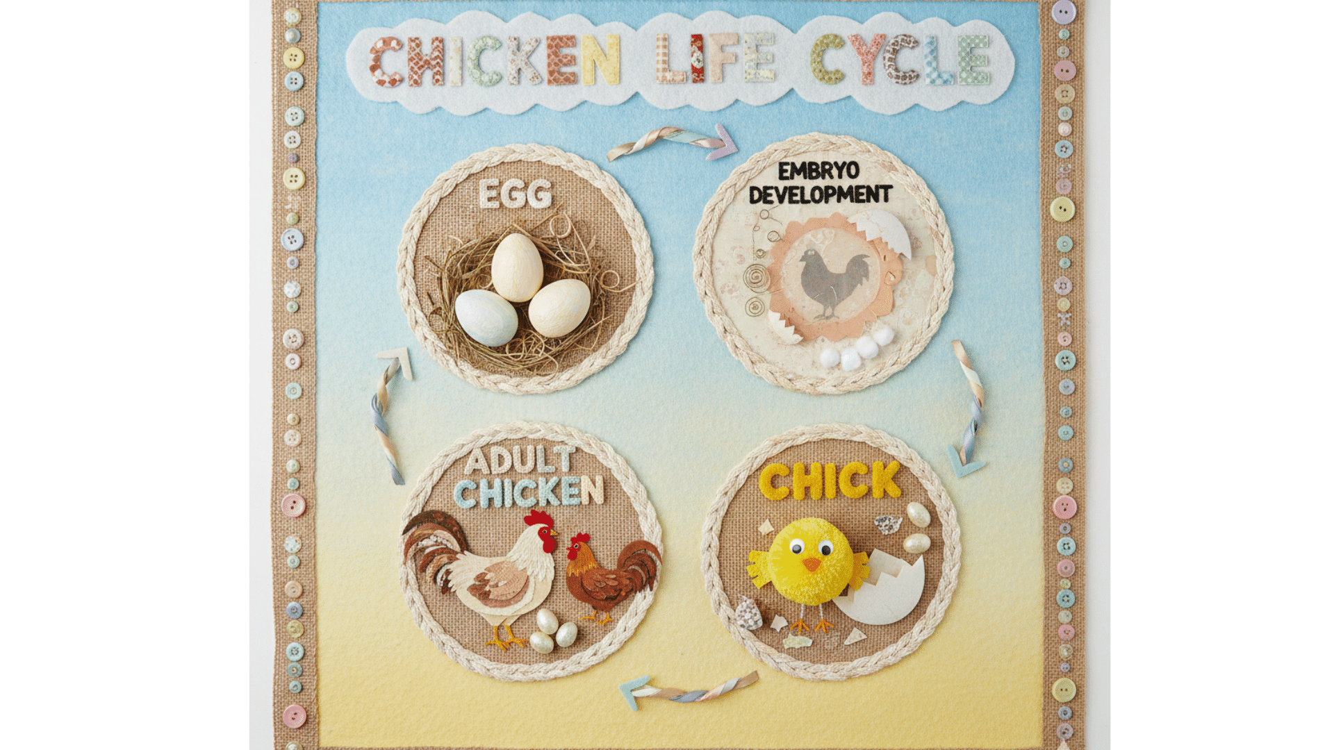 chick life cycle craft