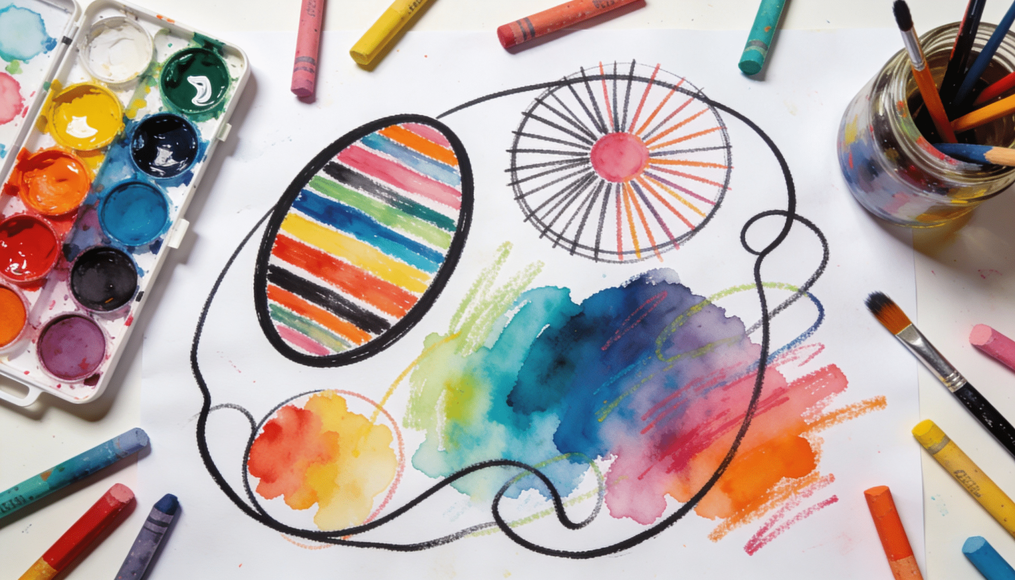 creative drawing prompts for older kidss