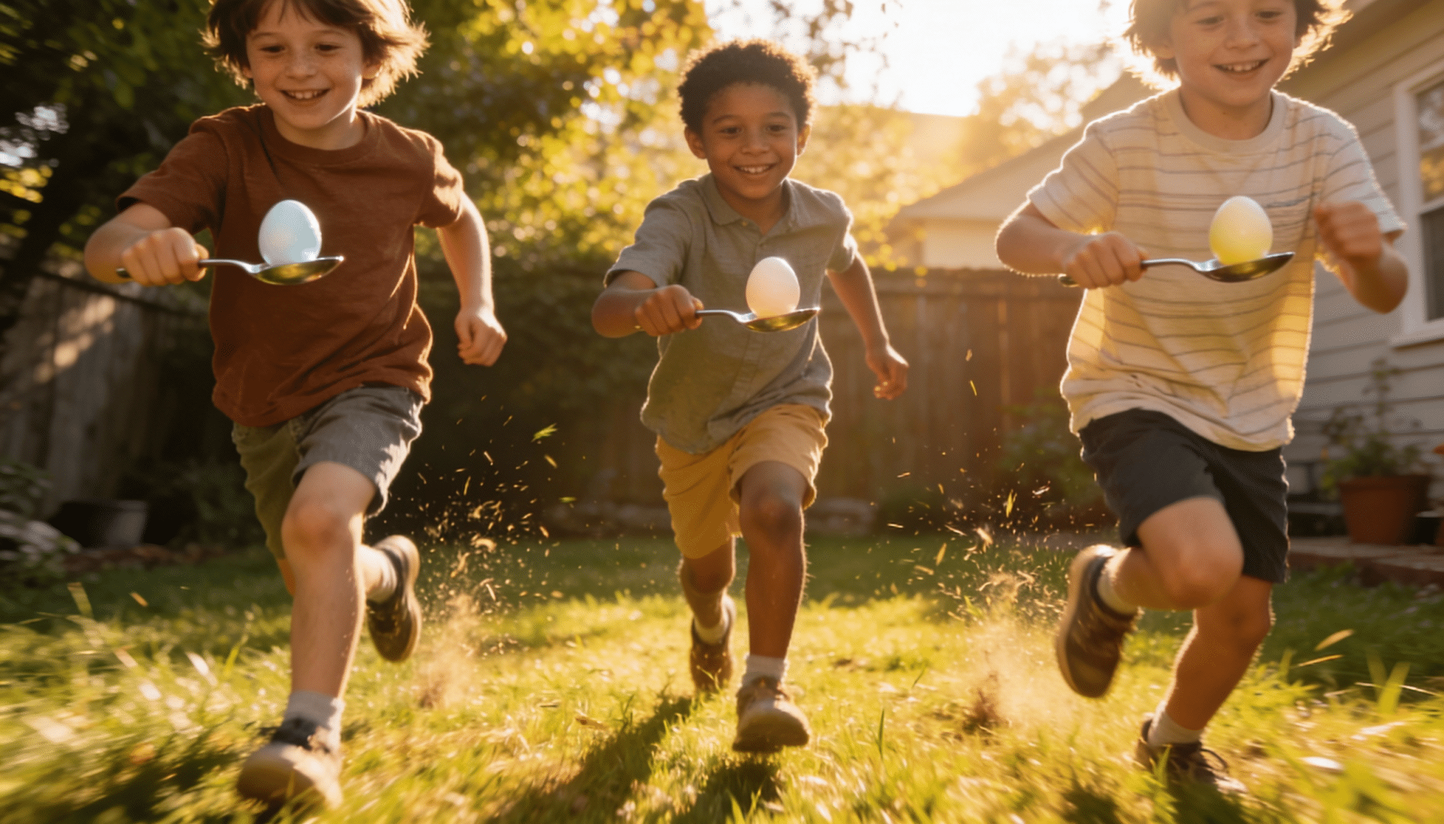 diy egg and spoon race