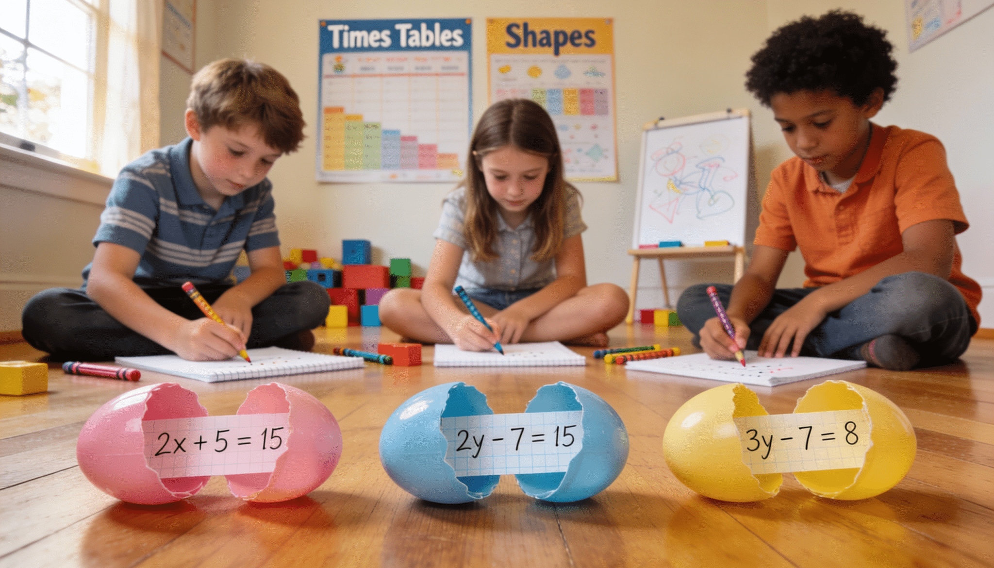 easter egg math hunt