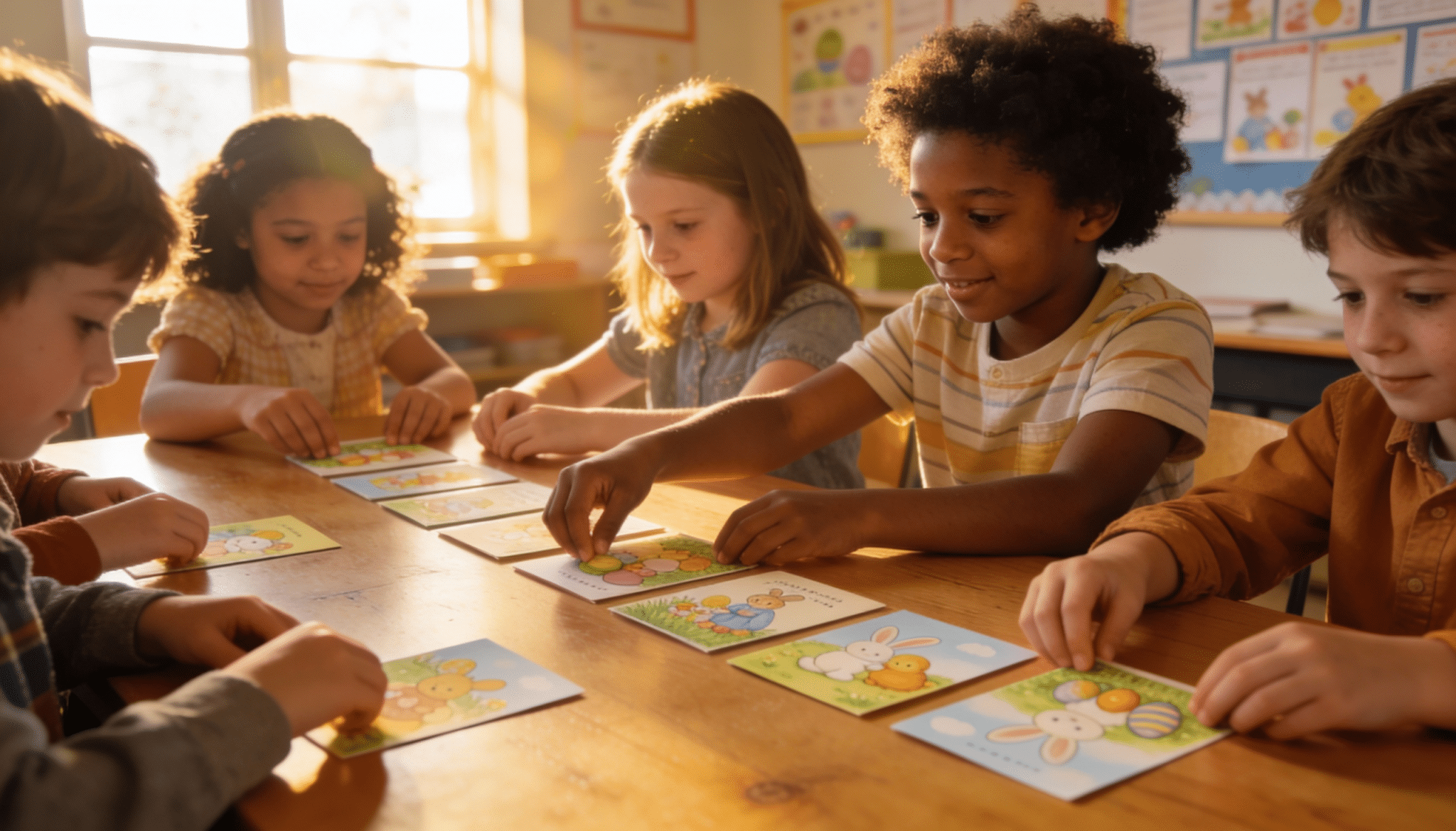 easter story sequencing cards