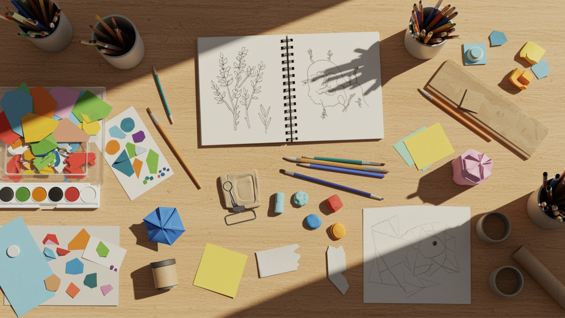 easy art projects by type