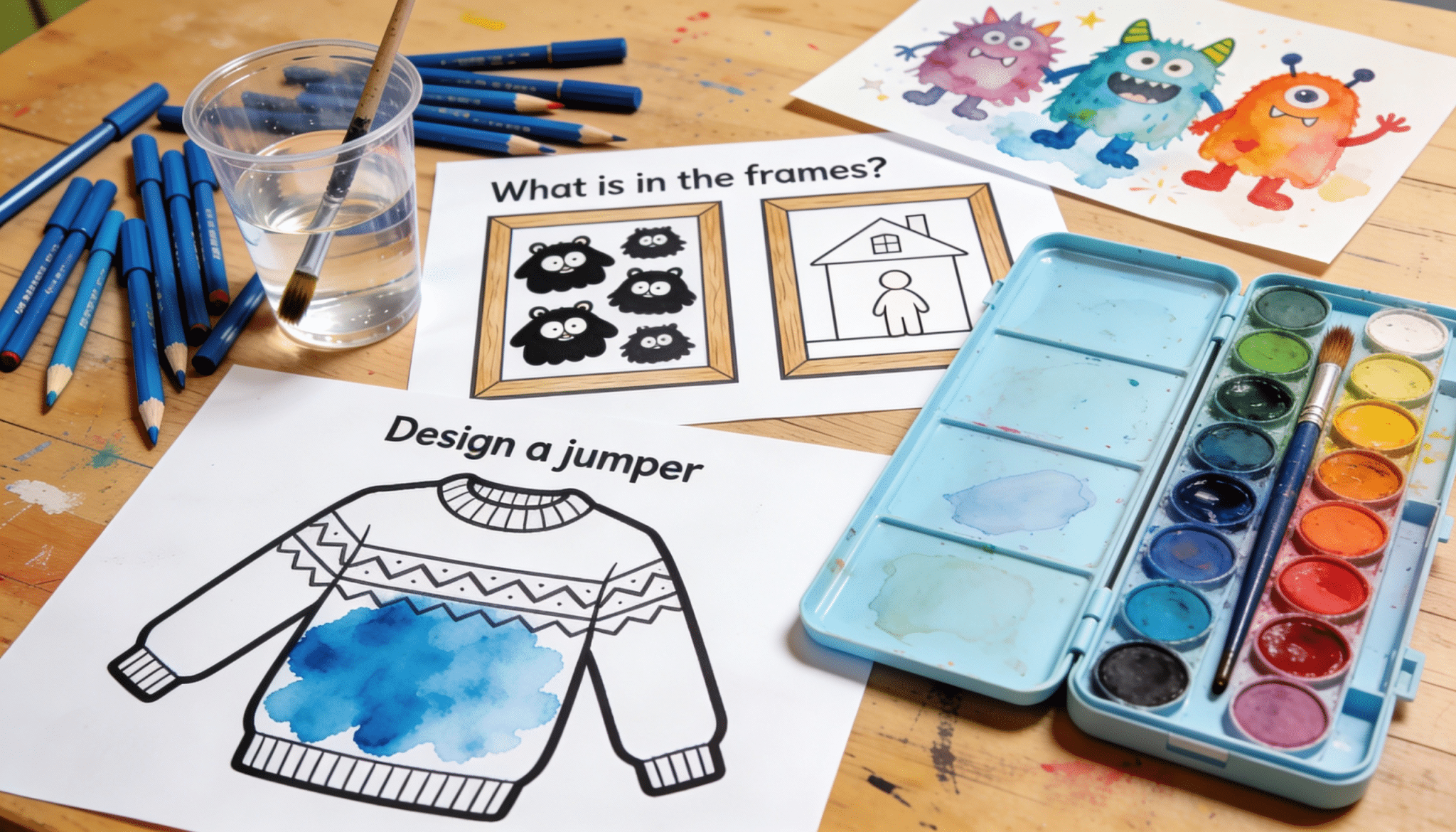 fun drawing prompts for kids