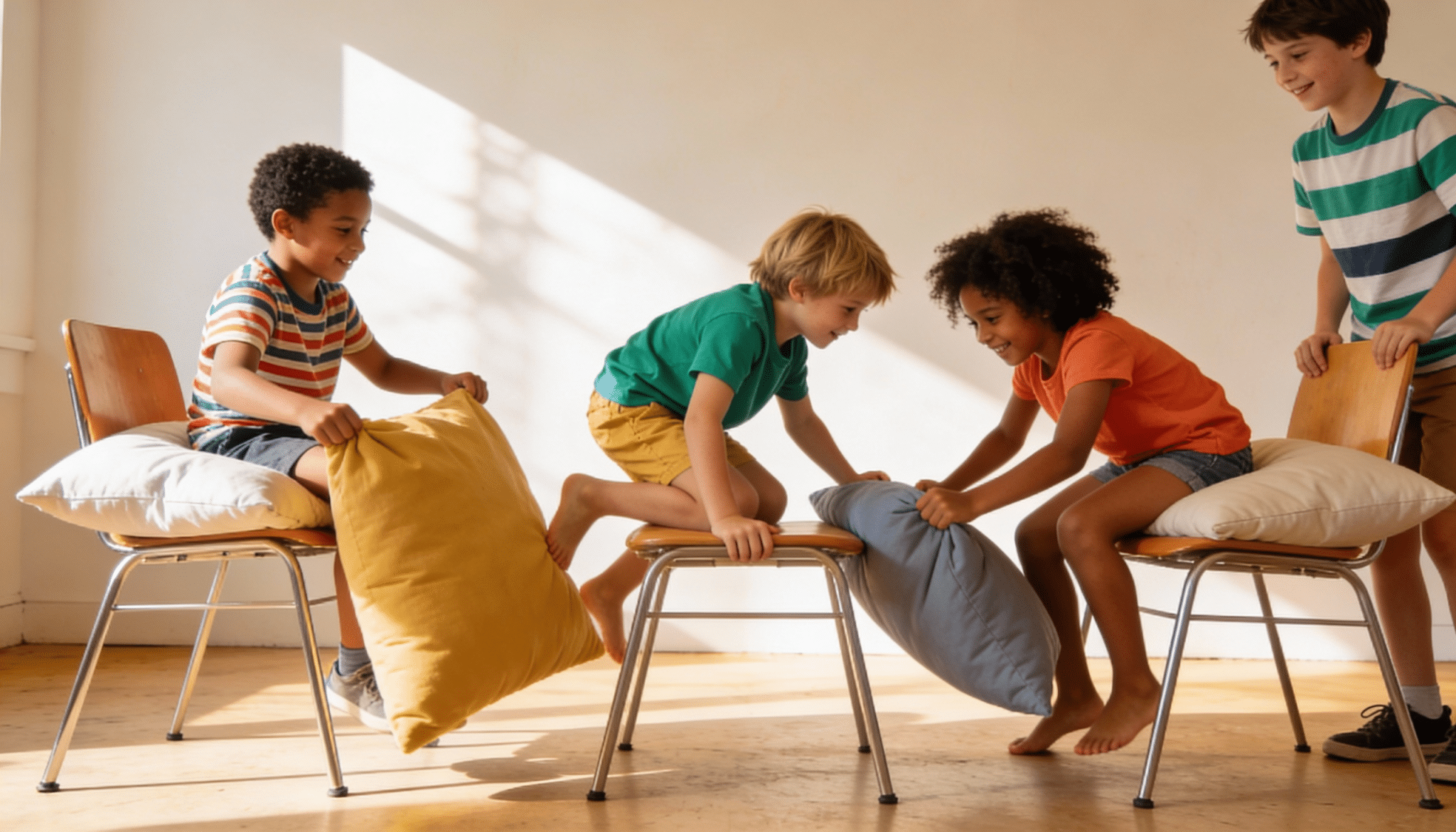high energy activities for kids at home