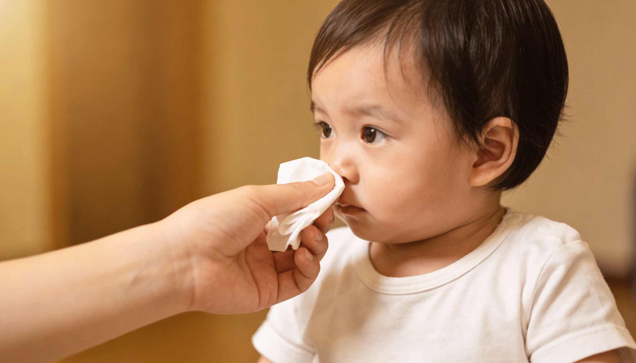 how long is a runny nose normal during teething