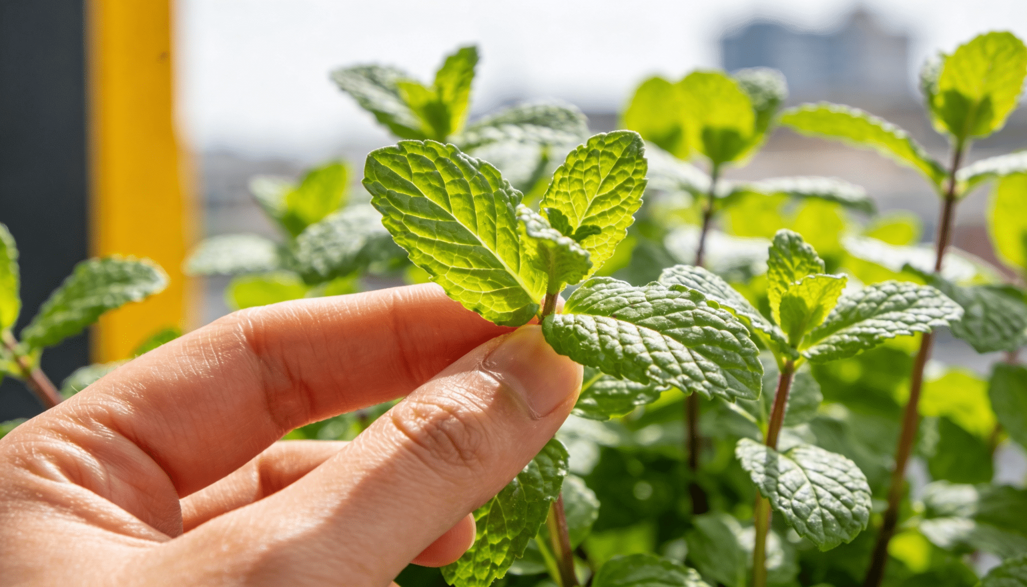 how often to water mint