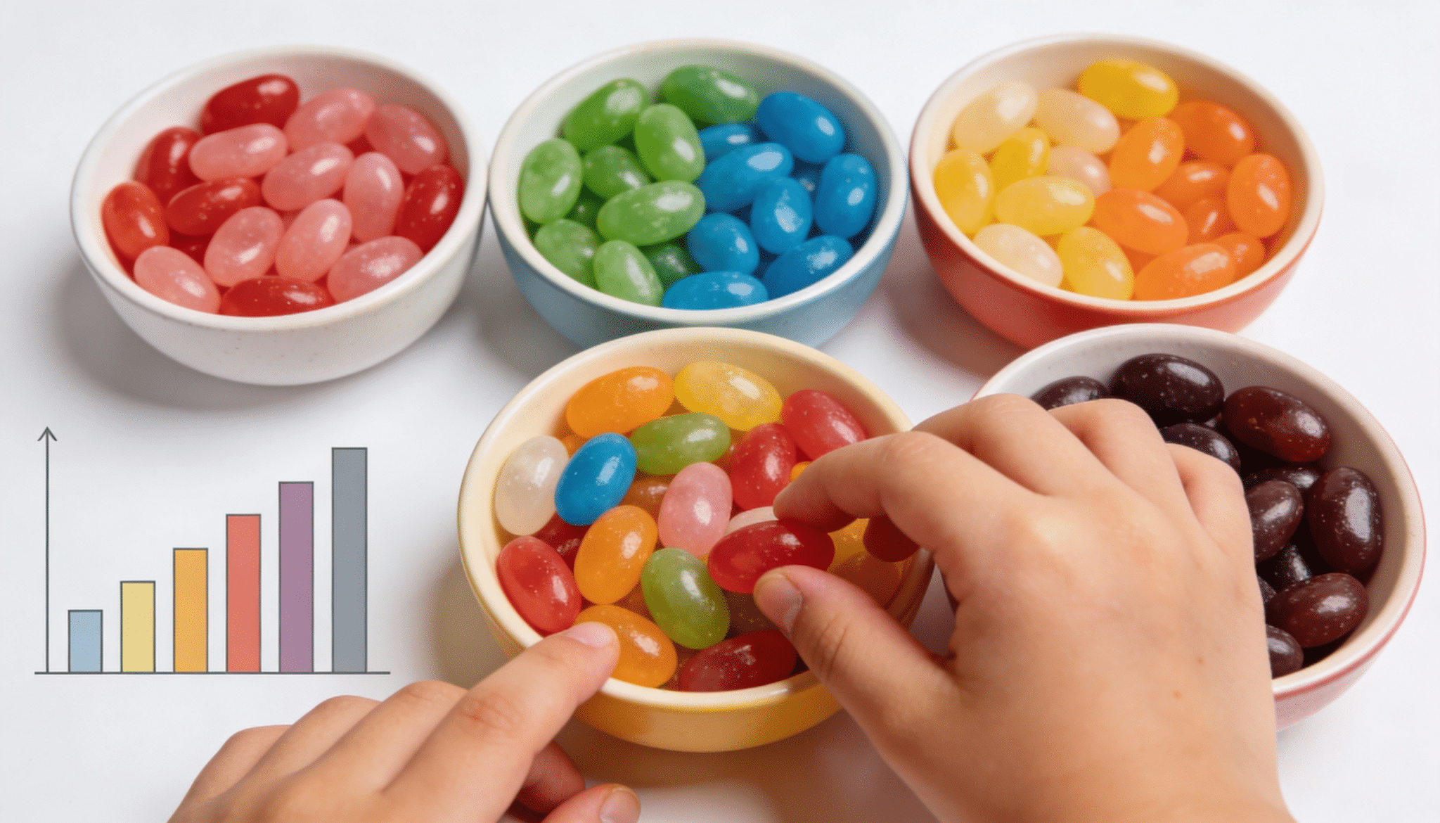 jellybean sorting and graphing