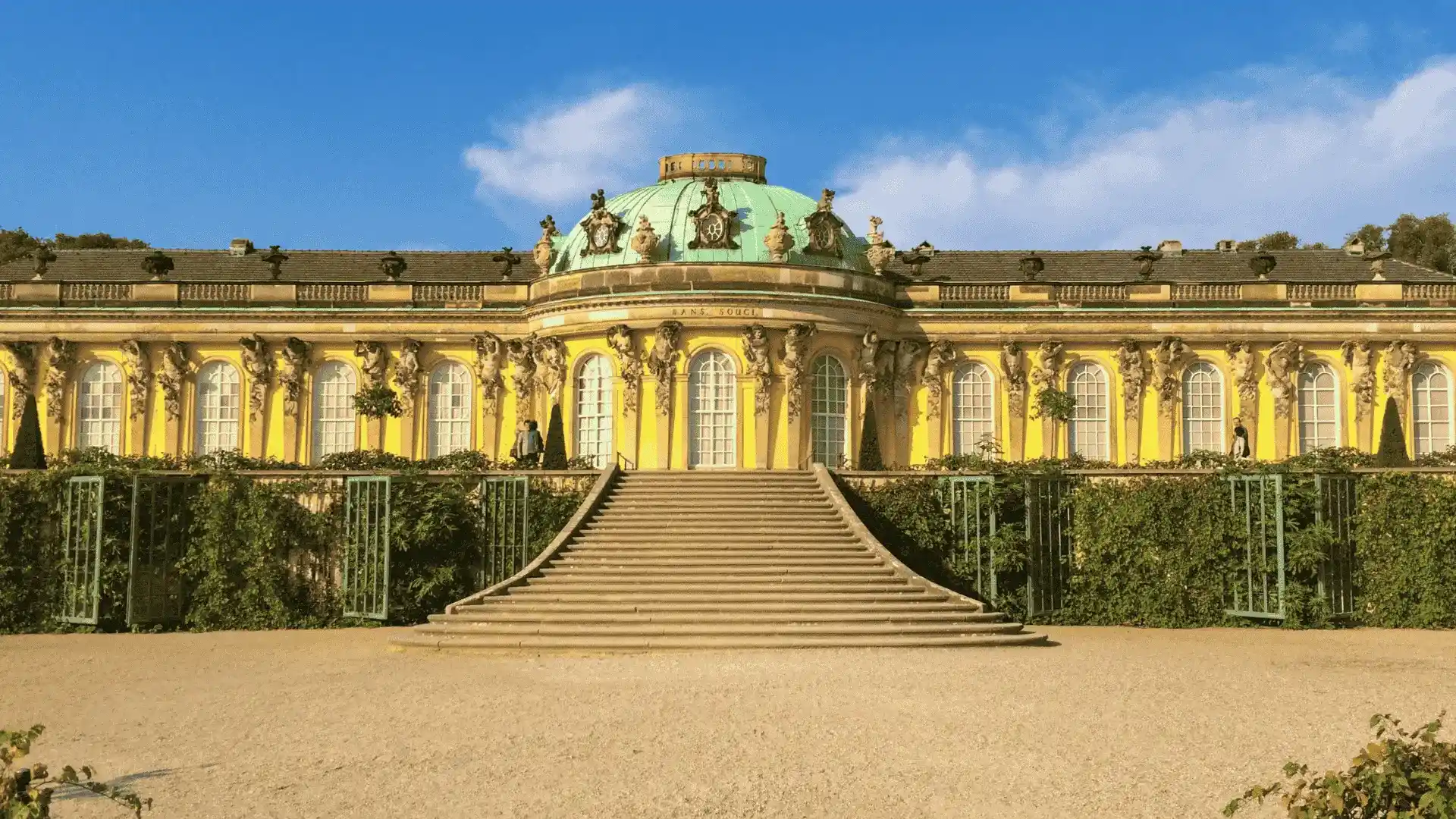  Palace of Sanssouci, a stunning example of European architecture in Potsdam, Germany