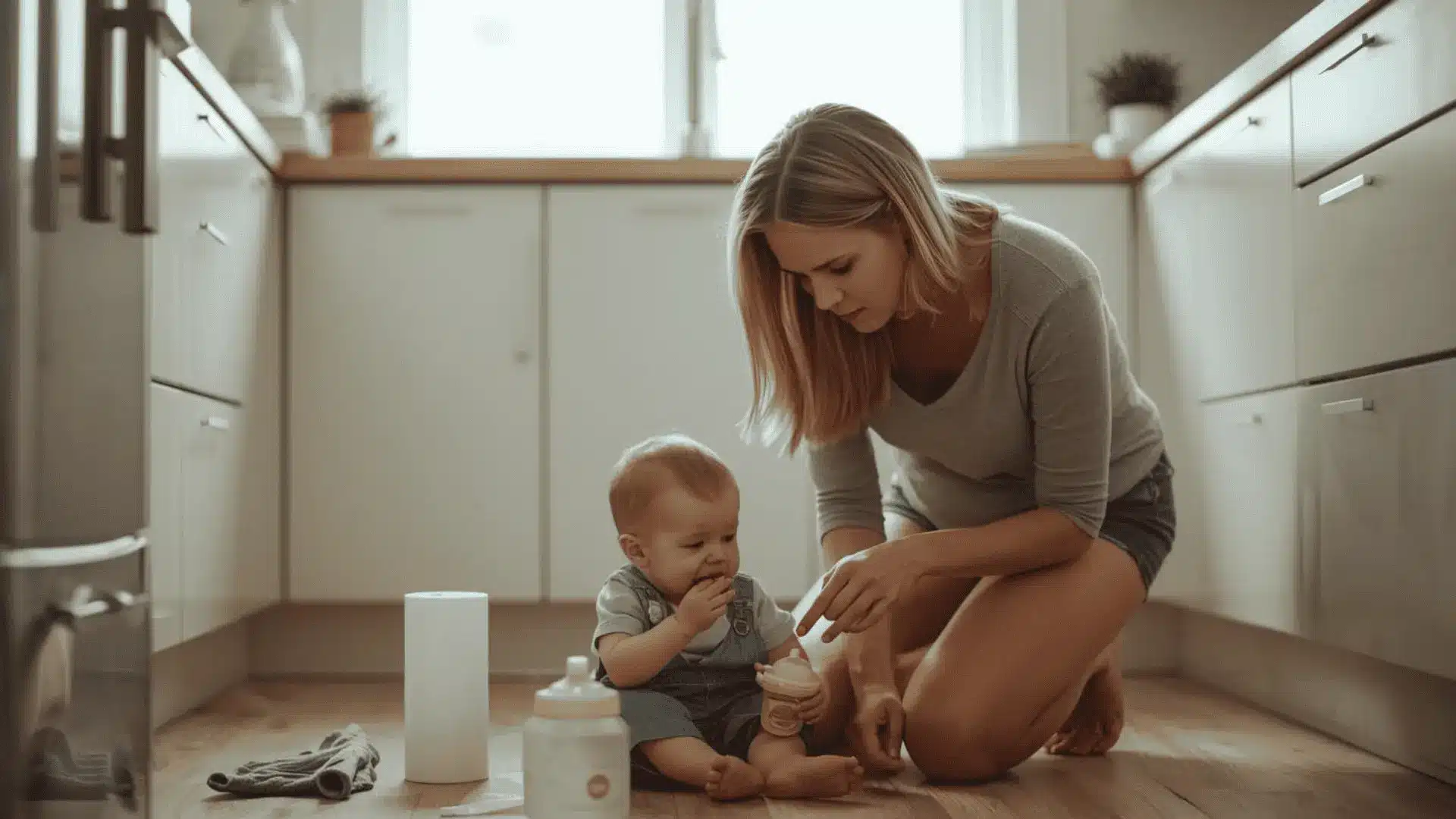 Toddler mother worrying about his son's health