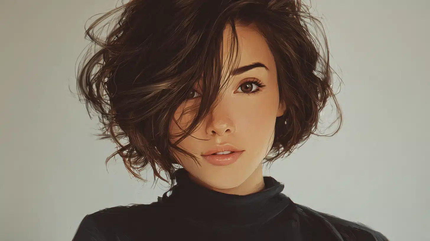 Semi-realism character portrait with realistic lighting and anatomy, slightly simplified facial features, and smooth, polished digital painting