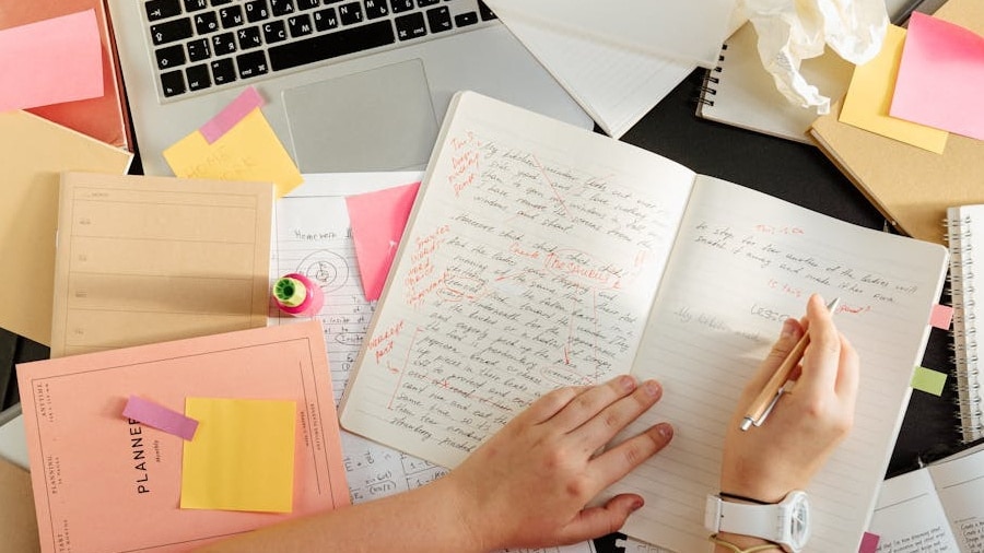 plans being noted in the diary, to be accomplished